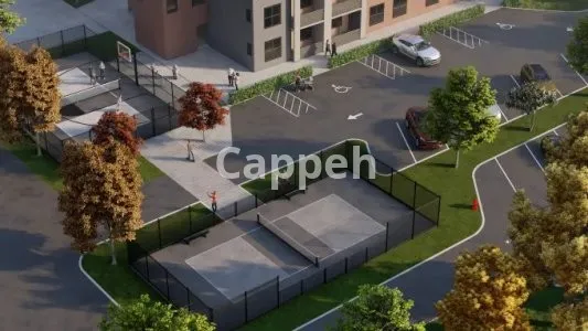 I will design your 3d pickleball courts and facility