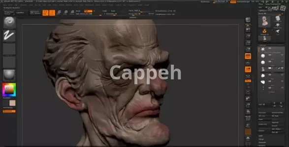 Providing specialized design services using ZBrush software