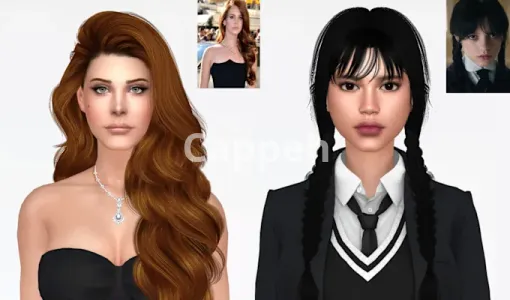 I will create your custom sim in the sims 4