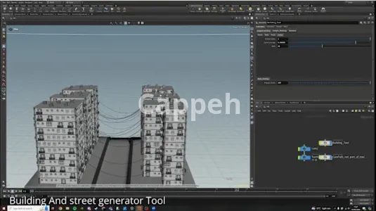 I will create procedural tools for asset generation in houdini