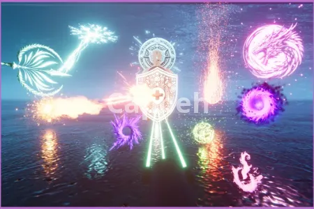 I will create game vfx, and shader in unity and unreal