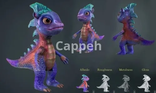 I will design and model 3d low poly characters for games and animation