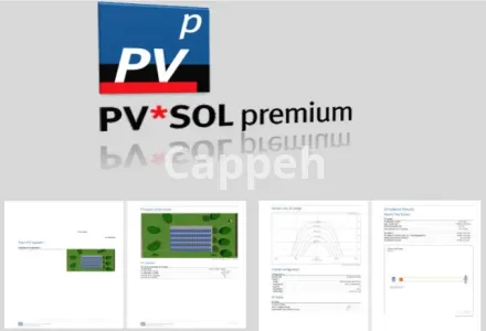 I will design solar pv system and make a pvsol simulation report
