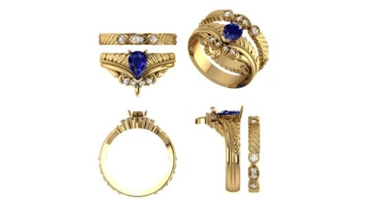 I will jewelry cad design for 3d printing and rendering