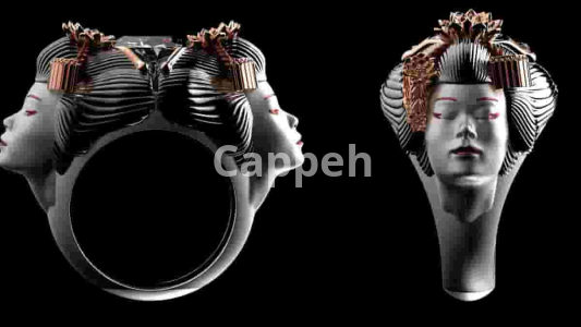 Providing specialized jewelry design services using Mudbox jewelry design software