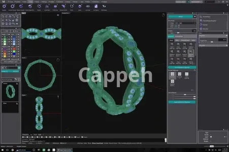 Providing specialized jewelry design services using Tinkercad jewelry design software
