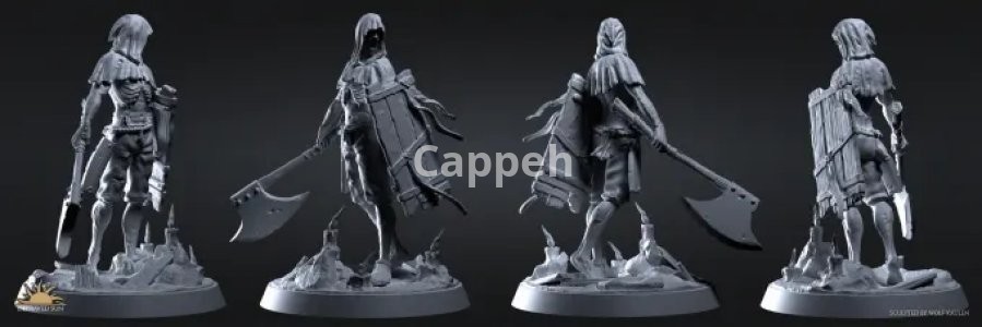 I will design and sculpt custom tabletop or dnd miniatures for 3d printing