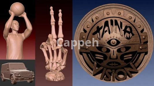 I will do 3d modeling,digital sculpting,characters, sculptures