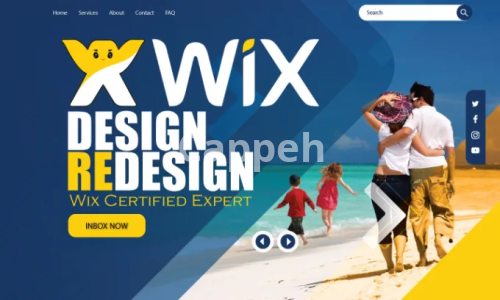 I will design wix website, redesign wix website, wix studio website