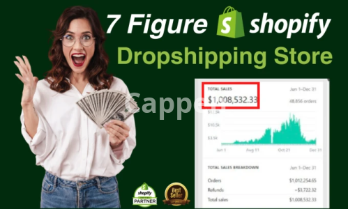 I will create a premium print on demand shopify store, pod store, or shopify website