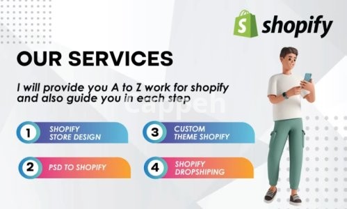 I will build a shopify store for your business