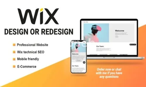 I will design and redesign wix website 24h delivery