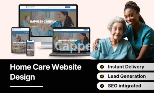 I will create assisted living and home care website