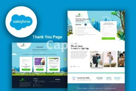 I will design pardot responsive editable landing page template