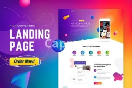 I will design responsive wordpress landing page elementor or elementor pro landing page