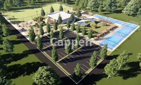 I will design 3d sport complex and facilities, gymnasium, and courts