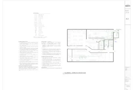 I will do your plumbing and electrical plans for permit