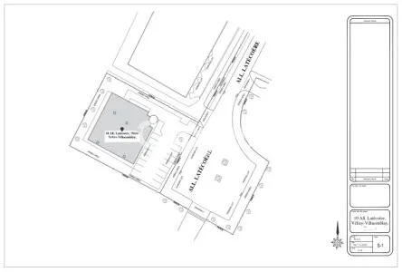I will draw site plan from google maps, earth in autocad 2d