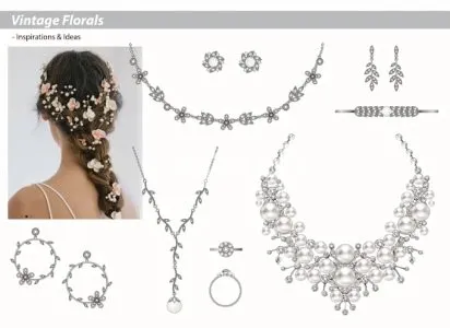 I will design fine and fashion jewelry pieces and collections