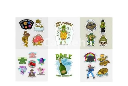 I will create a sticker packs custom design