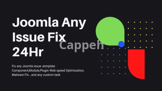 I will fix errors on joomla website,speed and security