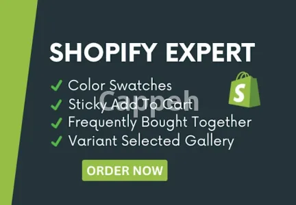 I will do variants,color swatches level work on product page shopify developer