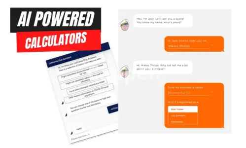 I will develop ai powered cost calculator