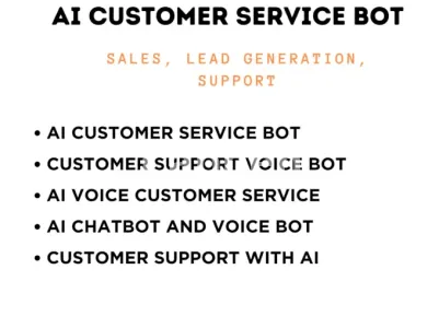 I will do calling chatbot,multi sales ai voice agent,bland ai,twilio IVR,sms,video call