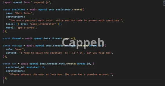 I will build and integrate custom gpt in your website using openai assistants API