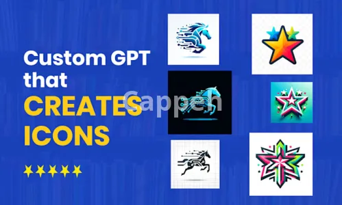 I will build a custom gpt that creates unlimited amazing icons