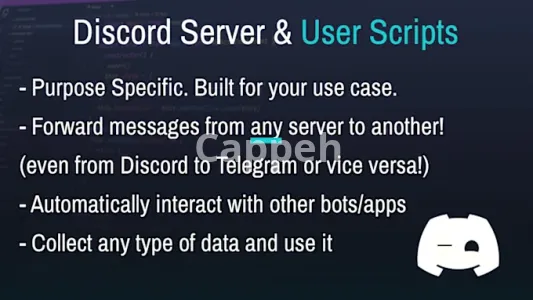 I will make you custom discord bots
