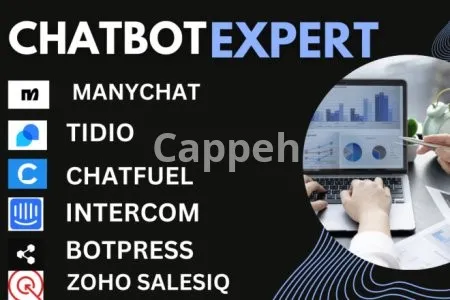 I will install intercom chatbots, zoho chatbot in sales iq and tidio live chat