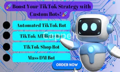 I will create youtube bot tiktok shop bot tik tok affiliate bot instagram api bot