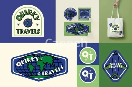 I will design an illustrated brand identity