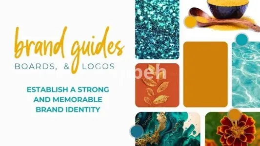 I will create a brand guide on canva for you