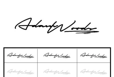 I will design cursive scripted hand drawn calligraphy signatures or autograph