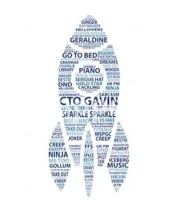 I will do excellent word clouds art or typography design