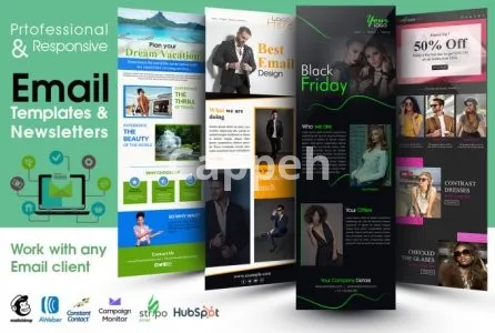 I will design html email flyer, email template newsletter design