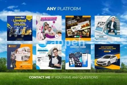 I will design professional social media banner, post, creative ads