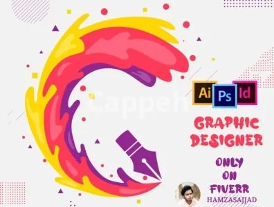 I will do any graphic design, redesign, vector art and photoshop work