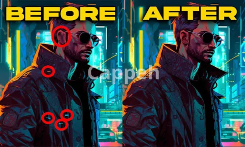 I will fix text and ai flaws , remove background and upscale to 300dpi