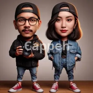 I will swap faces to realistic caricatures using ai