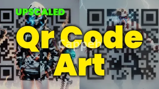 I will create stunning qr code art with ai
