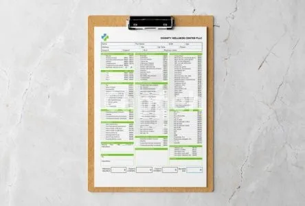 I will design your healthcare and medical form professionally