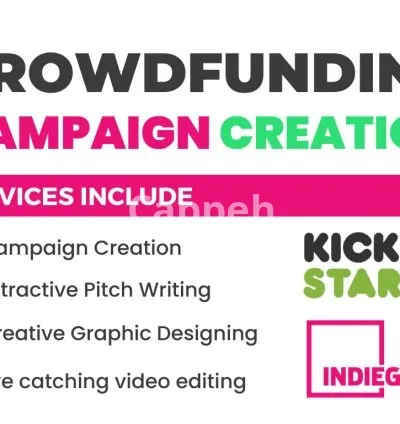 I will do crowdfunding campaign creation for kickstarter, indiegogo, gofundme