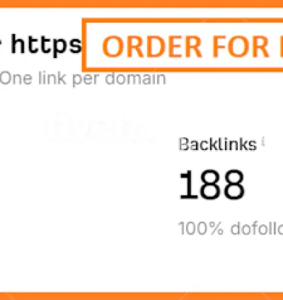 I will increase ahref DR 70 plus