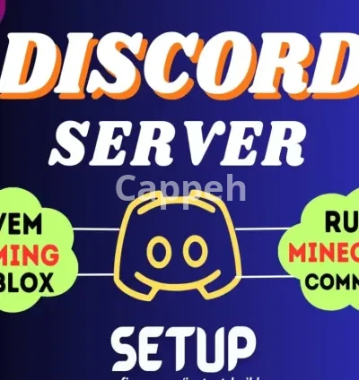 I will setup fivem,rust,minecraft,roblox or gaming discord server in 24 hours