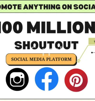 I will share, promote and advertise your website business or anything