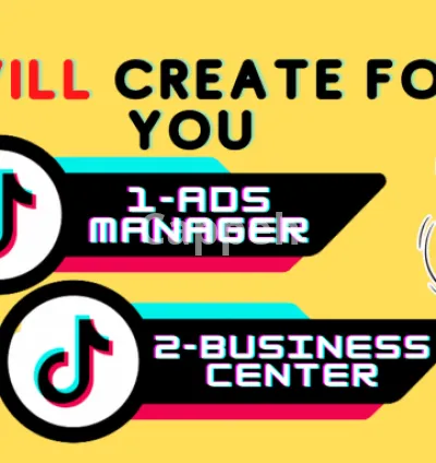 I will create a USA tiktok account,ads manager, and business center
