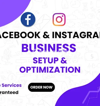 I will set up or fix professional facebook and instagram business page